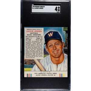 Vintage 1953 Redman Tobacco SGC 4